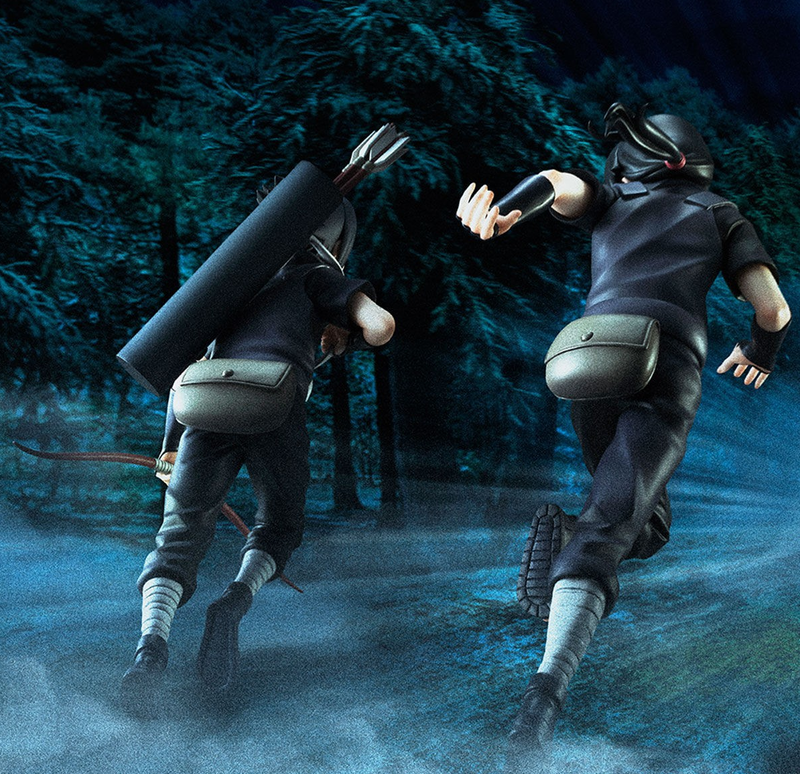 G.E.M. Series Naruto Shippuden: Itachi Uchiha & Sasuke image 8