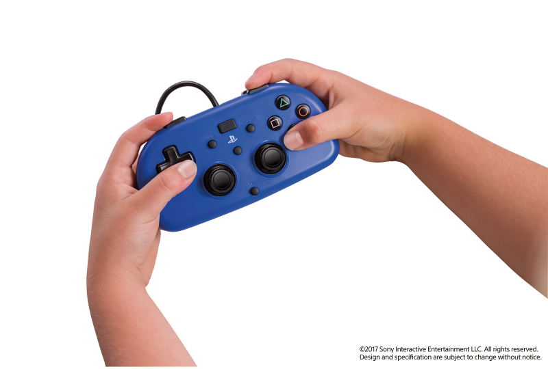 Hori Mini Wired Gamepad for PlayStation 4 (Blue) image 5