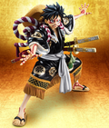 One Piece Excellent Model Portrait Of Pirates Kabuki Edition 1/8 Scale Pre-Painted Figure: Monkey D. Luffy (Re-run) thumbnail 4