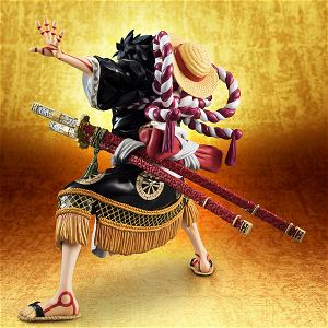 One Piece Excellent Model Portrait Of Pirates Kabuki Edition 1/8 Scale Pre-Painted Figure: Monkey D. Luffy (Re-run)