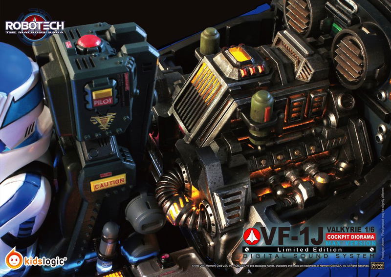 Robotech Macross VF-1J  1/6 Scale Cockpit Diorama Max Ver. Digital Sound System [Limited Edition] image 10