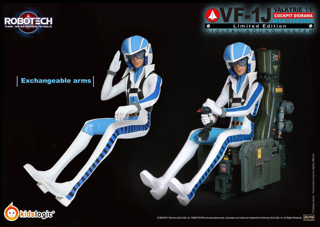 Robotech Macross VF-1J 1/6 Scale Cockpit Diorama Max Ver. Digital