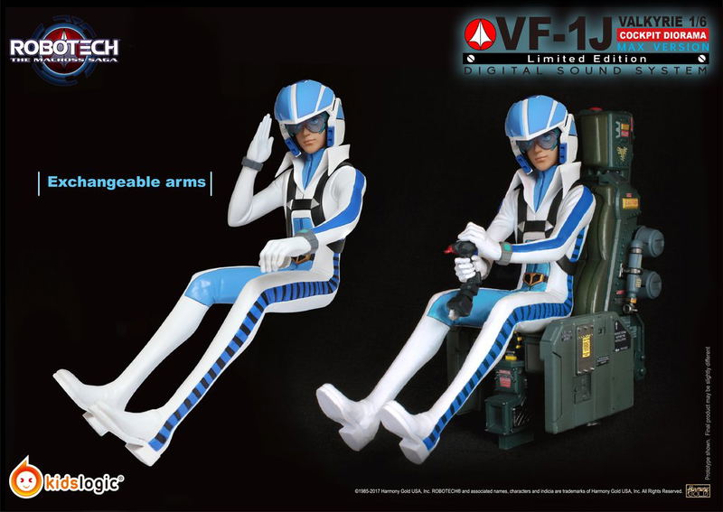 Robotech Macross VF-1J  1/6 Scale Cockpit Diorama Max Ver. Digital Sound System [Limited Edition] image 13