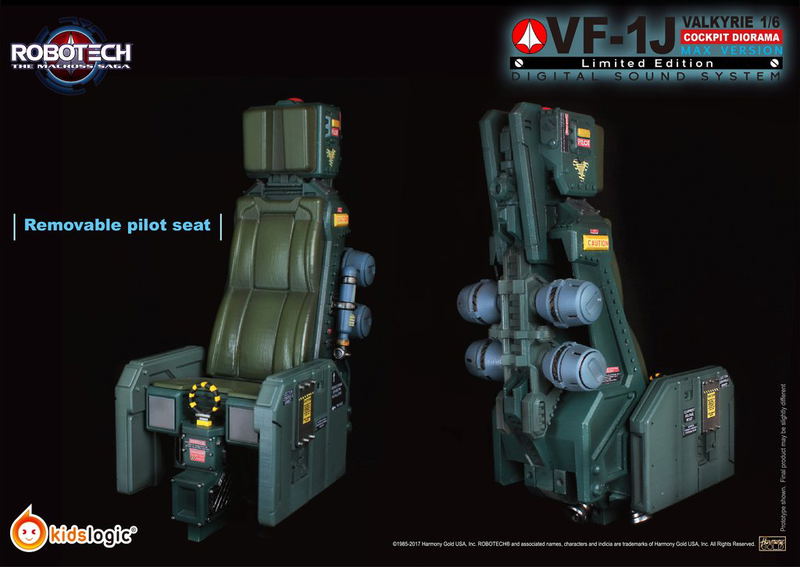 Robotech Macross VF-1J  1/6 Scale Cockpit Diorama Max Ver. Digital Sound System [Limited Edition] image 14