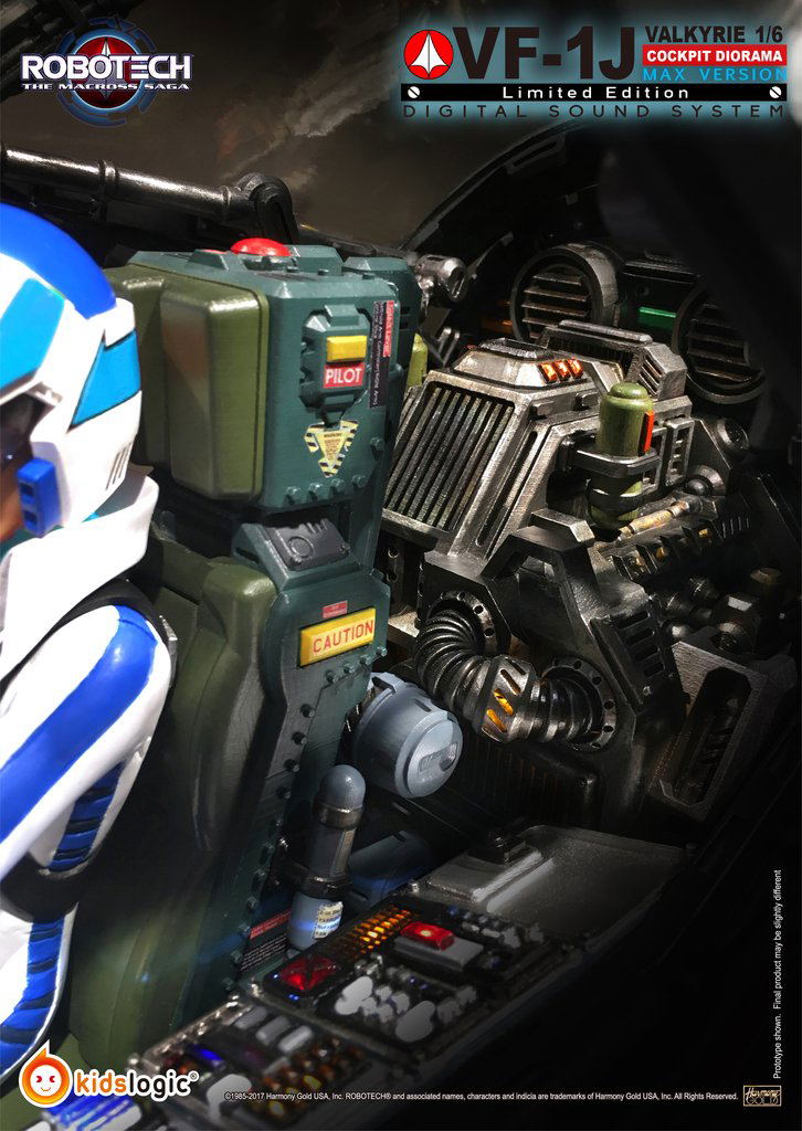 Robotech Macross VF-1J  1/6 Scale Cockpit Diorama Max Ver. Digital Sound System [Limited Edition] image 15