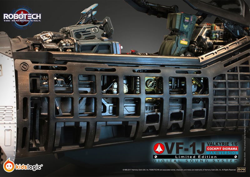 Robotech Macross VF-1J  1/6 Scale Cockpit Diorama Max Ver. Digital Sound System [Limited Edition] image 20