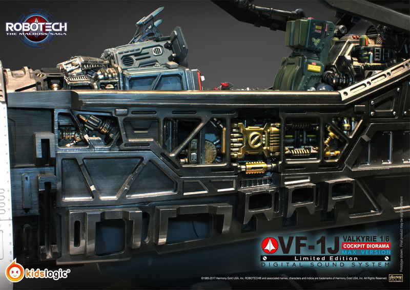 Robotech Macross VF-1J  1/6 Scale Cockpit Diorama Max Ver. Digital Sound System [Limited Edition] image 21