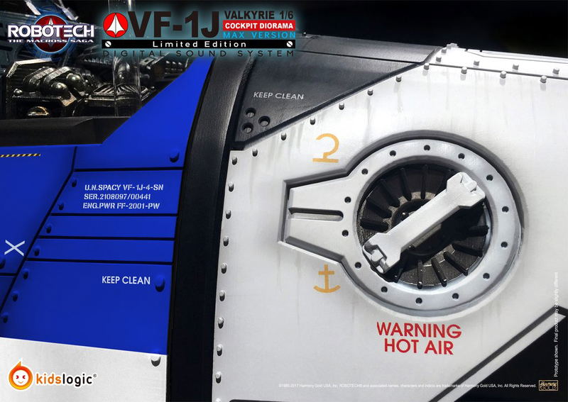Robotech Macross VF-1J  1/6 Scale Cockpit Diorama Max Ver. Digital Sound System [Limited Edition] image 22