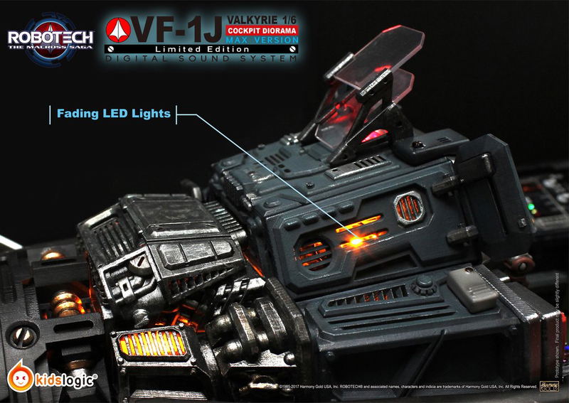 Robotech Macross VF-1J  1/6 Scale Cockpit Diorama Max Ver. Digital Sound System [Limited Edition] image 23
