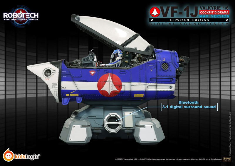 Robotech Macross VF-1J  1/6 Scale Cockpit Diorama Max Ver. Digital Sound System [Limited Edition] image 24
