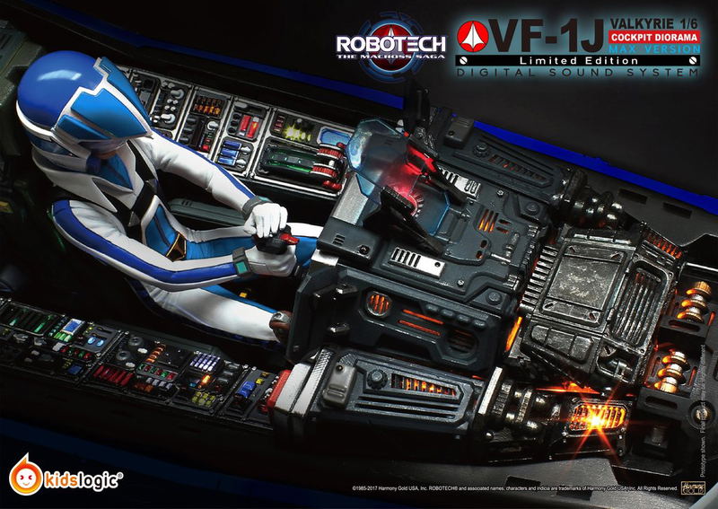 Robotech Macross VF-1J  1/6 Scale Cockpit Diorama Max Ver. Digital Sound System [Limited Edition] image 6