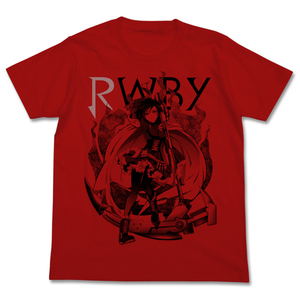 Rwby - Ruby Rose T-shirt Red (M Size)_