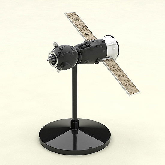 Soyuz Rocket & Transport Train 1/150 Scale Plastic Model (Re-run) image 9
