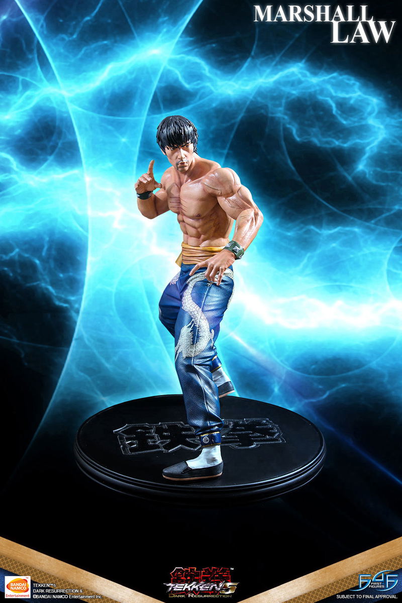 Tekken 5 Dark Resurrection 1/4 Scale Statue: Marshall Law image 1
