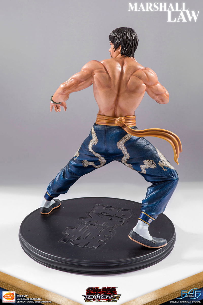 Tekken 5 Dark Resurrection 1/4 Scale Statue: Marshall Law image 12