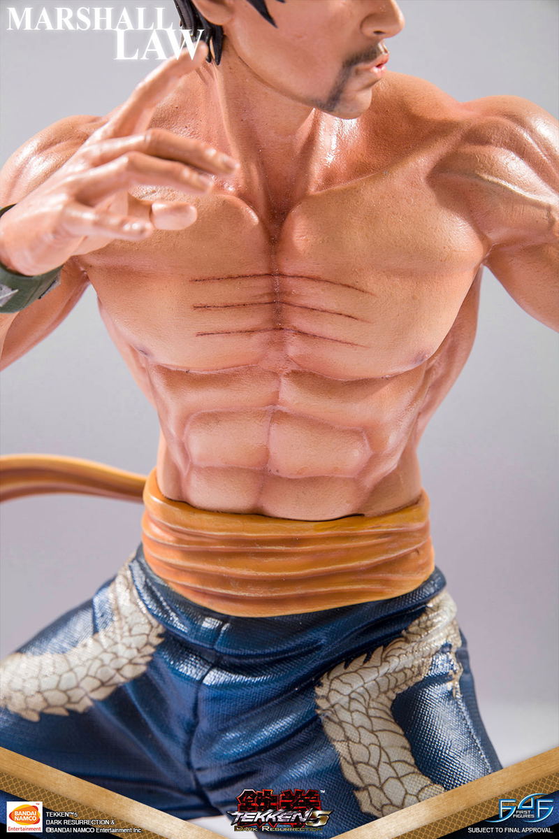 Tekken 5 Dark Resurrection 1/4 Scale Statue: Marshall Law image 14