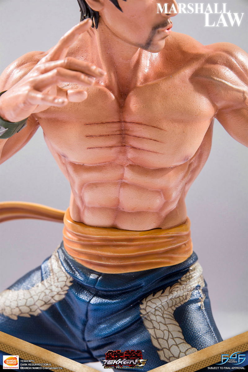 Tekken 5 Dark Resurrection 1/4 Scale Statue: Marshall Law image 16