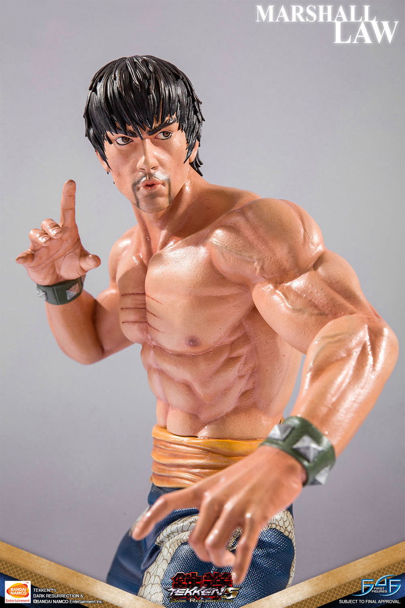 Tekken 5 Dark Resurrection 1/4 Scale Statue: Marshall Law image 17