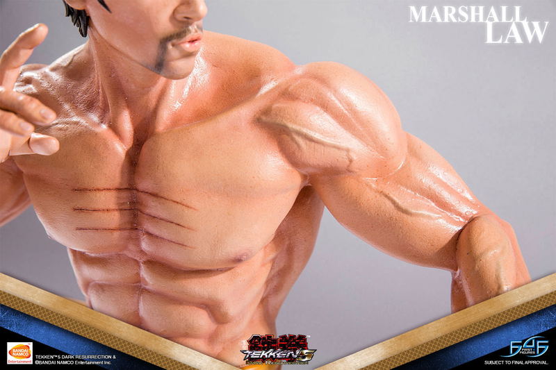 Tekken 5 Dark Resurrection 1/4 Scale Statue: Marshall Law image 19