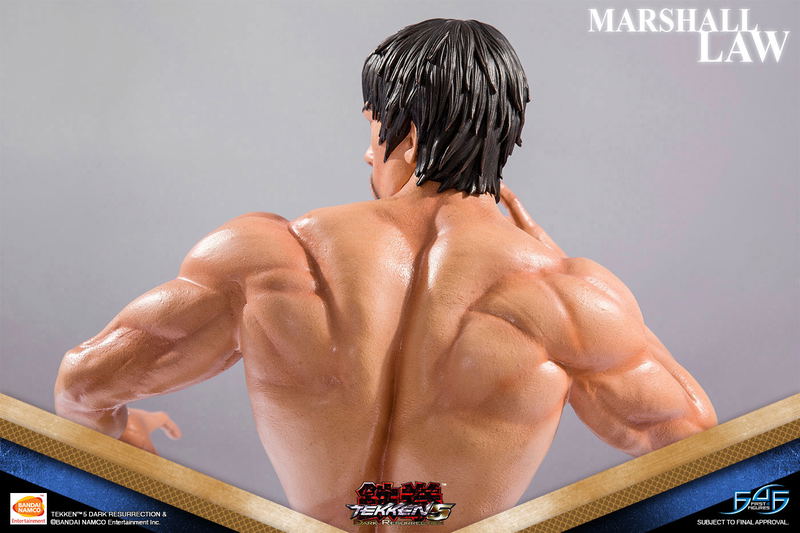 Tekken 5 Dark Resurrection 1/4 Scale Statue: Marshall Law image 20