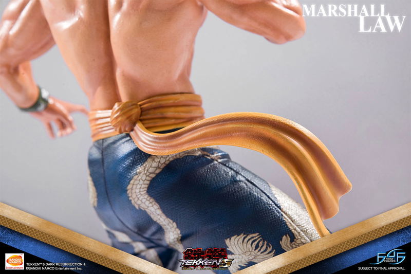 Tekken 5 Dark Resurrection 1/4 Scale Statue: Marshall Law image 22