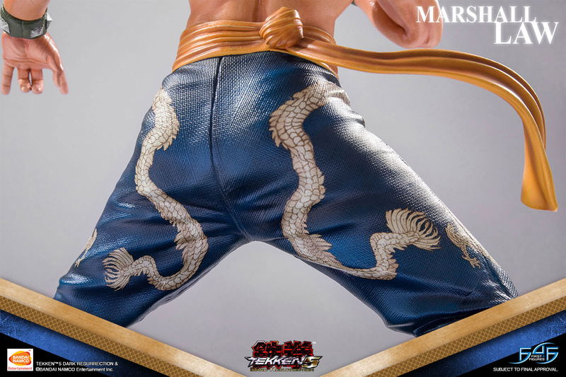 Tekken 5 Dark Resurrection 1/4 Scale Statue: Marshall Law image 23