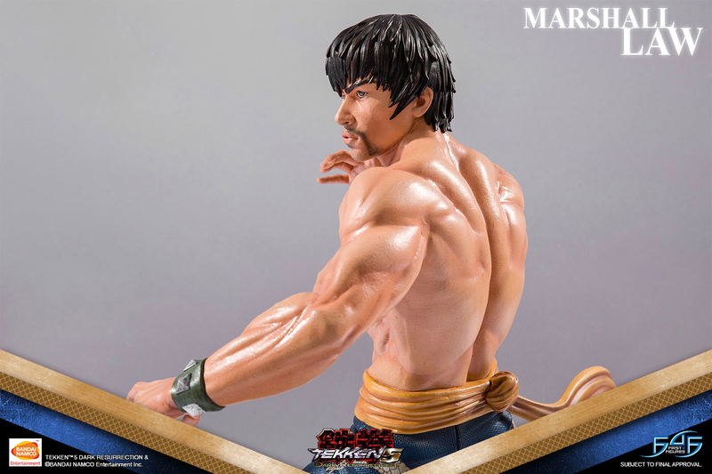 Tekken 5 Dark Resurrection 1/4 Scale Statue: Marshall Law image 24