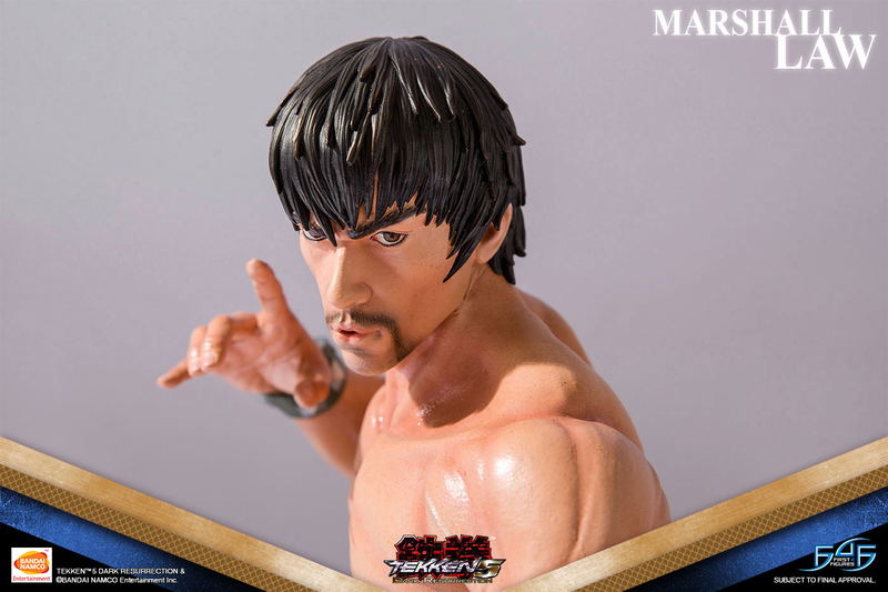 Tekken 5 Dark Resurrection 1/4 Scale Statue: Marshall Law image 25