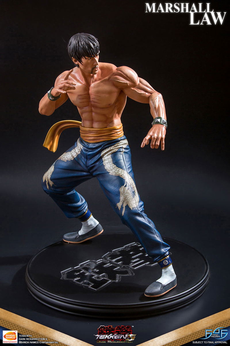 Tekken 5 Dark Resurrection 1/4 Scale Statue: Marshall Law image 3