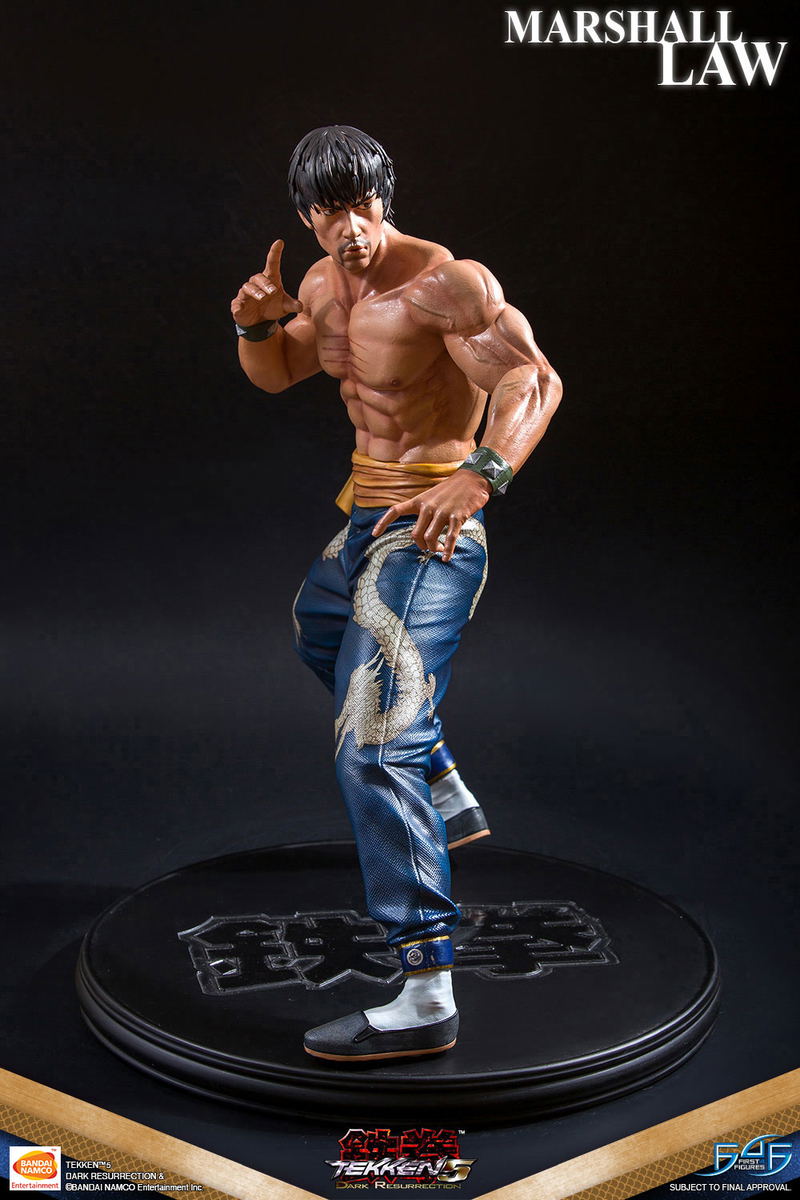 Tekken 5 Dark Resurrection 1/4 Scale Statue: Marshall Law image 4