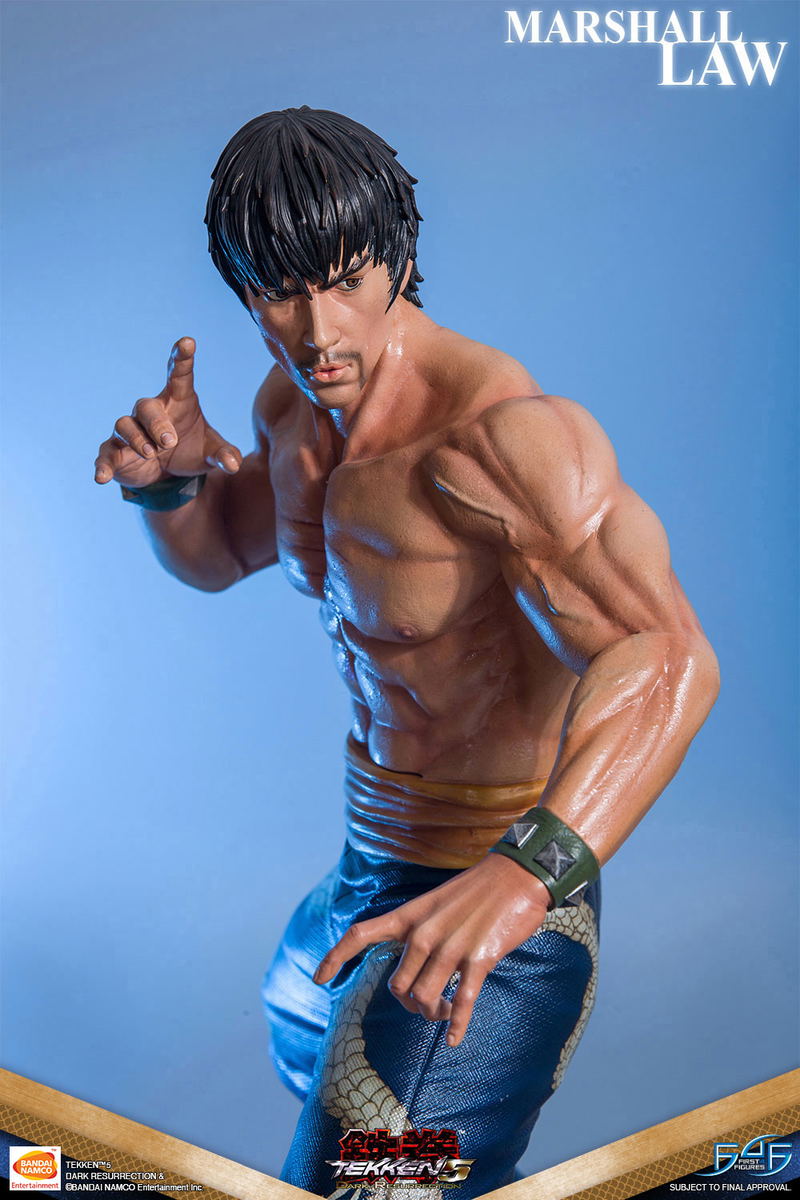 Tekken 5 Dark Resurrection 1/4 Scale Statue: Marshall Law image 6