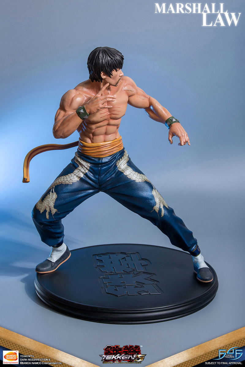 Tekken 5 Dark Resurrection 1/4 Scale Statue: Marshall Law image 7
