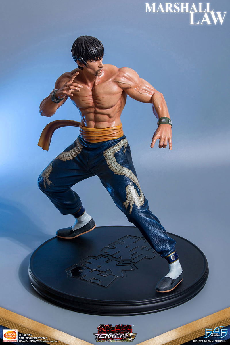 Tekken 5 Dark Resurrection 1/4 Scale Statue: Marshall Law image 8