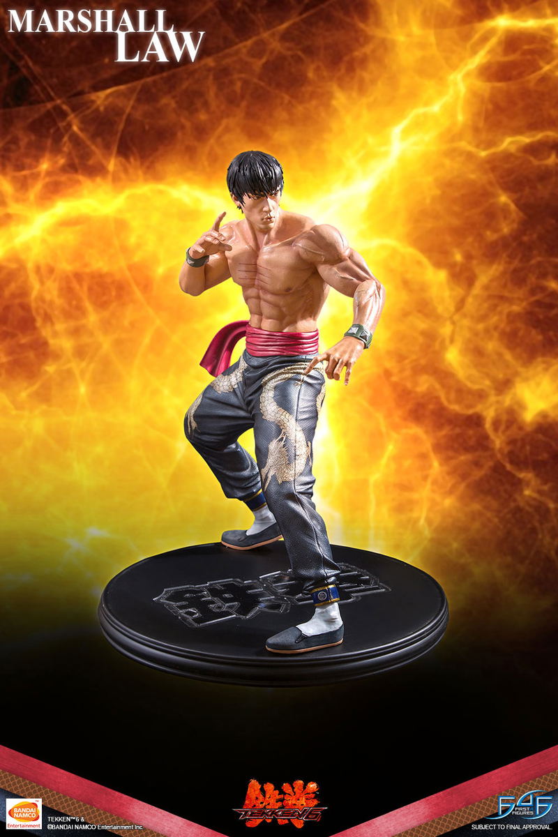 Tekken 6 1/4 Scale Statue: Marshall Law image 1