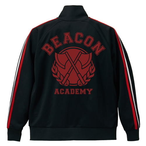 Rwby - Beacon Academy Design Jersey Black x White x Red (L Size) image 2