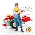 PLAMAX MF-21 1/20 Scale Model Kit: Minimum Factory Minori with Honda F90 Tiller (Re-run) thumbnail 11