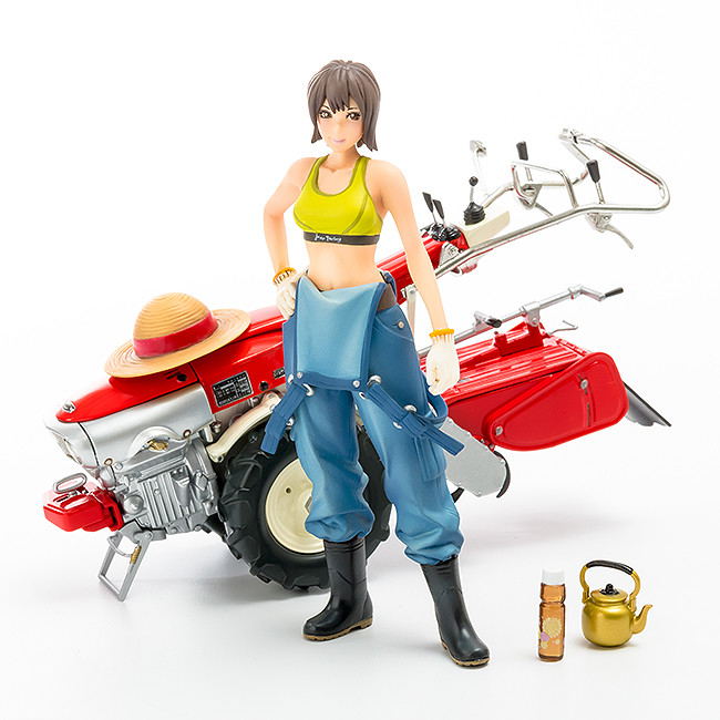 PLAMAX MF-21 1/20 Scale Model Kit: Minimum Factory Minori with Honda F90 Tiller (Re-run) image 11