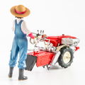 PLAMAX MF-21 1/20 Scale Model Kit: Minimum Factory Minori with Honda F90 Tiller (Re-run) thumbnail 3