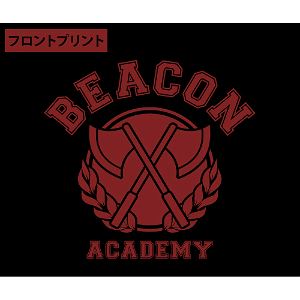 Rwby - Beacon Academy Design Jersey Black x White x Red (M Size)