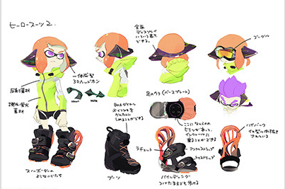 Splatoon 2 Ikasu Art Book image 2