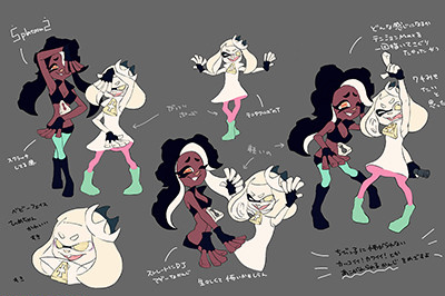 Splatoon 2 Ikasu Art Book image 3