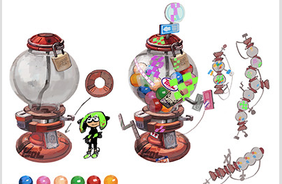 Splatoon 2 Ikasu Art Book image 6
