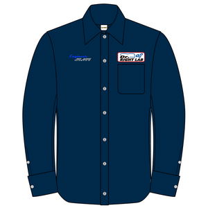 Rock Man Engineer Casual Long Sleeve Shirt (L Size)_