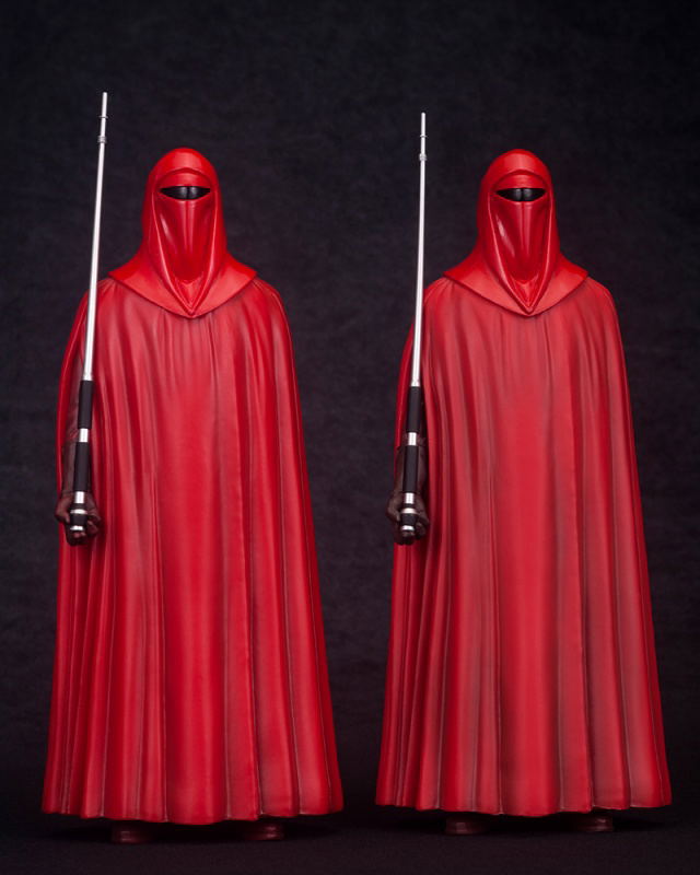 ARTFX+ Star Wars 1/10 Scale Pre-Painted Figure: Emperor Palpatine with Royal Guard 3 Pack image 9