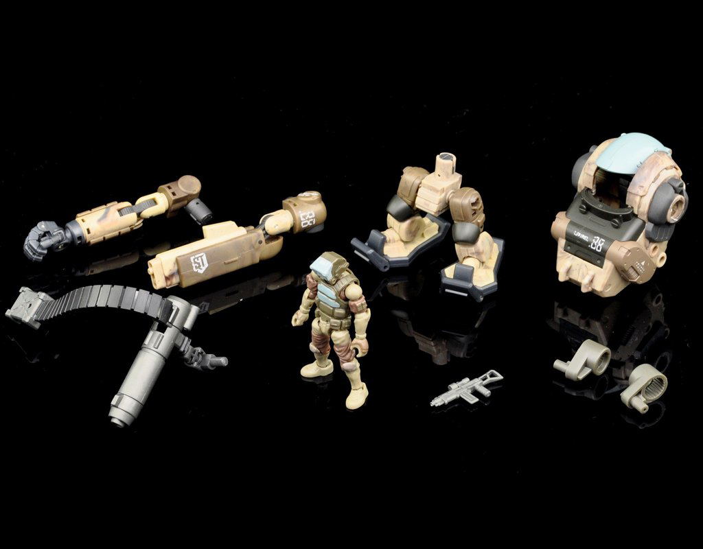 Beaver Acid Rain 1/28 Scale Action Figure: 88th Sand Laurel LA4S4 Set