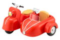 Cu-poche Extra Motorcycle & Sidecar (Cherry Red) thumbnail 1