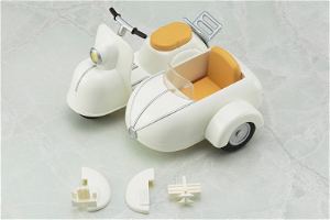Cu-poche Extra Motorcycle & Sidecar (Milk White)