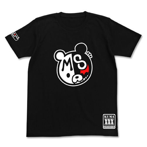 Danganronpa 1-2 - Monokuma Soft T-shirt Black (L Size) image 1