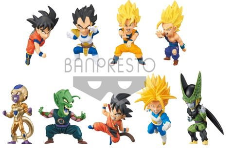 Dragon Ball Z WCF Battle Special (Set of 9 pieces) image 1
