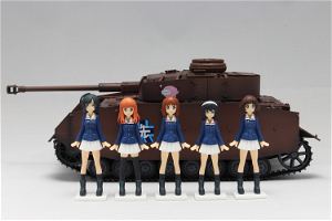 Girls und Panzer der Film 1/35 Image Scale Pre-Painted Figure: Ankou Team Figure Set